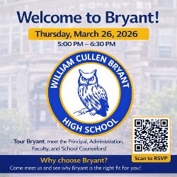Bryant tour March 26th at 5:00 pm