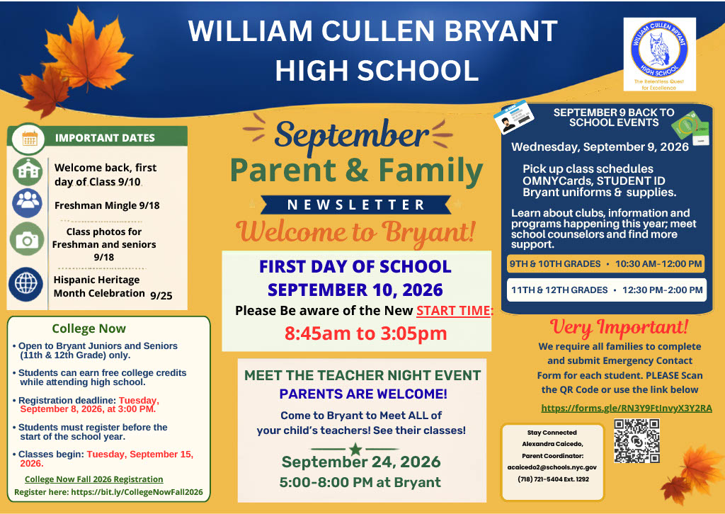 Parents & Families Newsletter