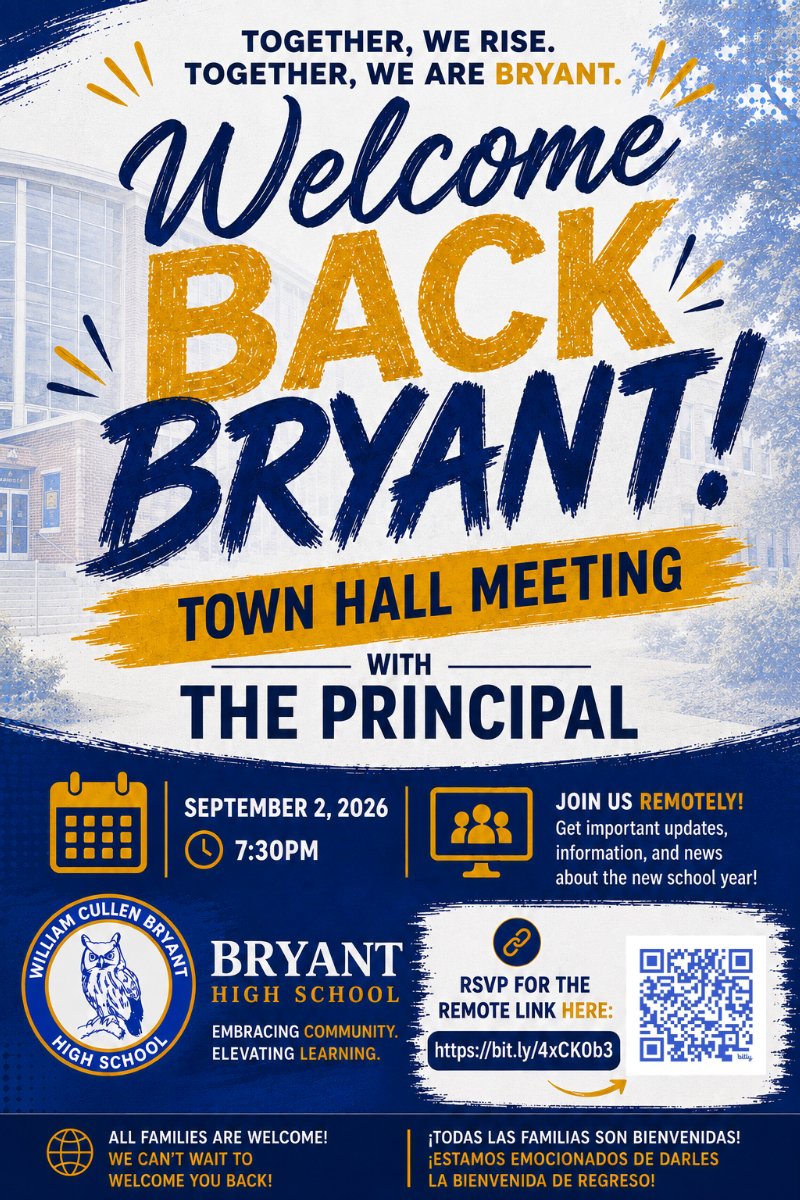 town hall meeting for returning students